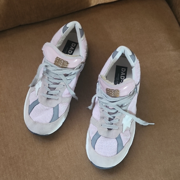 Golden GooseWomen's Pink and Gray Sneakers - Picture 1 of 7